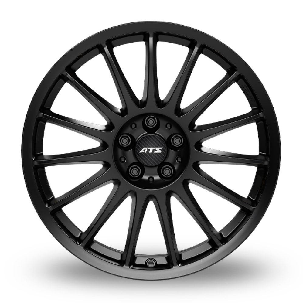 18" ATS Streetrallye Racing Black Alloy Wheels