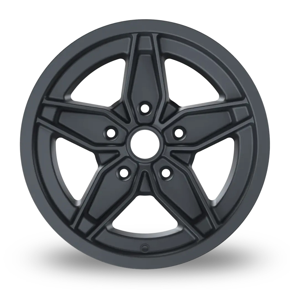16" Fondmetal STR16 Matt Titanium Alloy Wheels