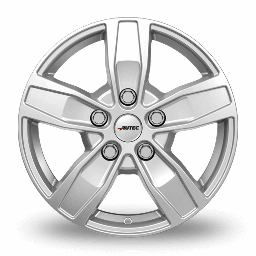 16" Autec Quantro Brilliant Silver Alloy Wheels