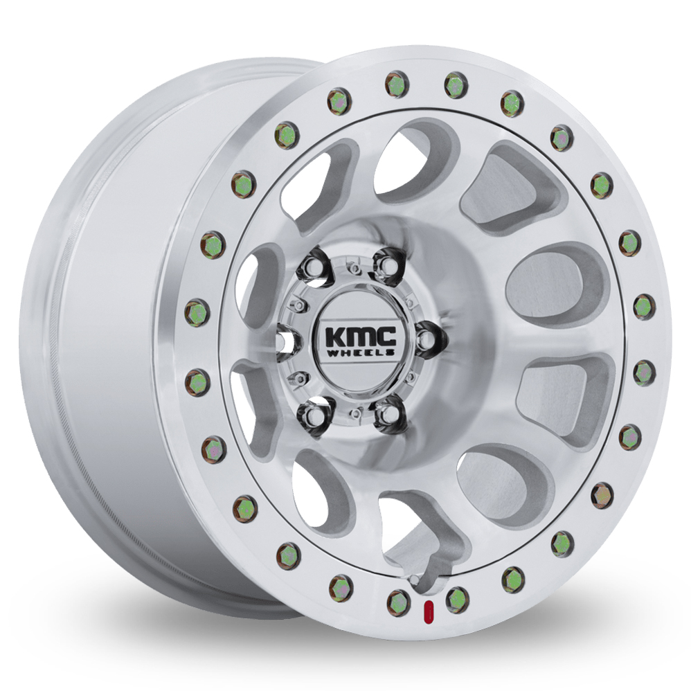 KMC KM241 E25 Beadlock (USA Warehouse) Machined Alloy Wheels