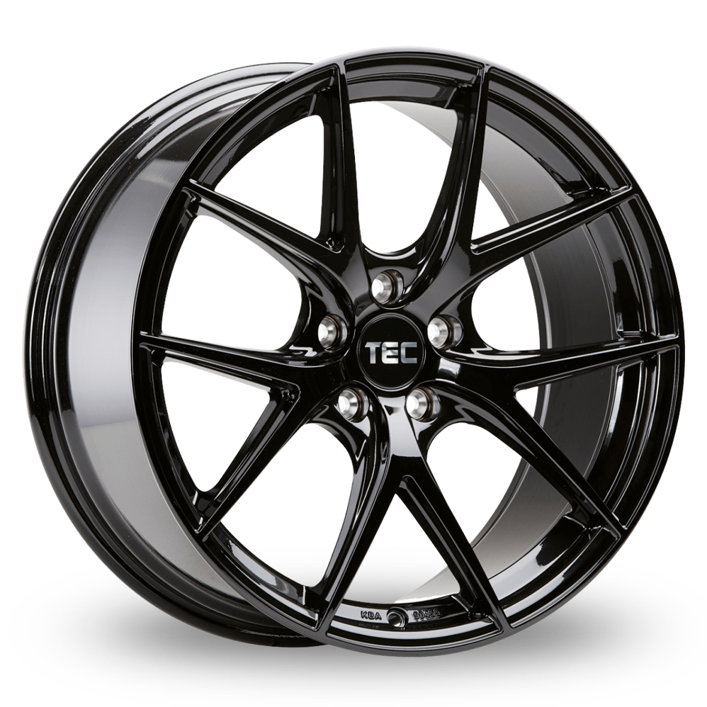 TEC Speedwheels GT6 EVO Gloss Black Alloy Wheels