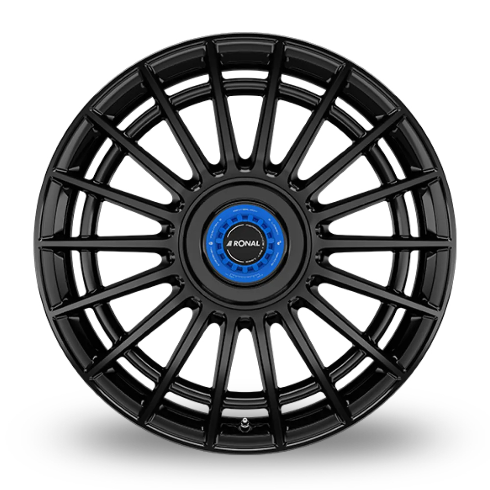 18" Ronal R73 REV-M Matt Black Alloy Wheels