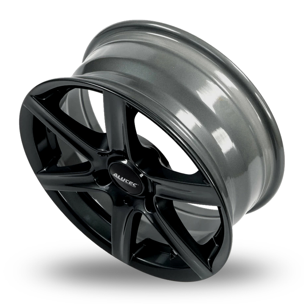 16" Alutec Grip Gloss Black Alloy Wheels