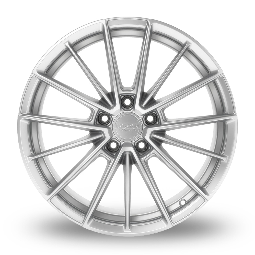 19" Borbet FB2 Silver Alloy Wheels