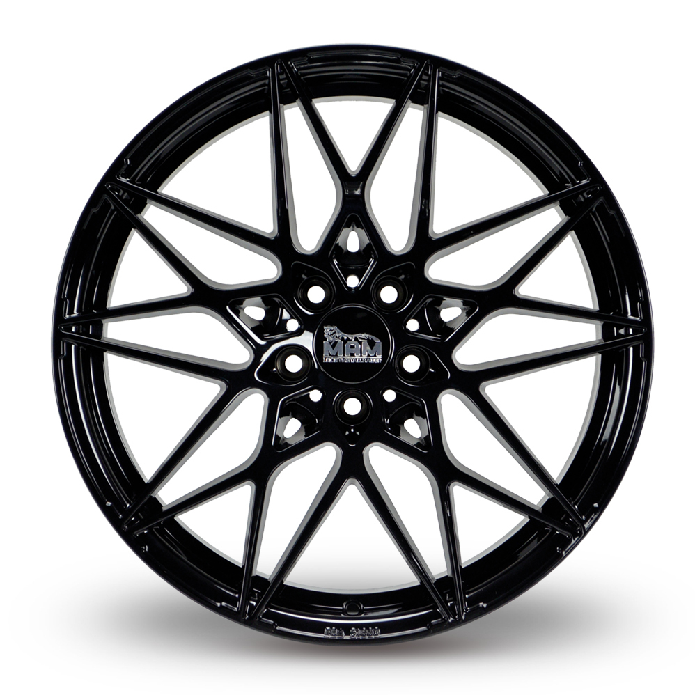 19" MAM B2N Gloss Black Alloy Wheels
