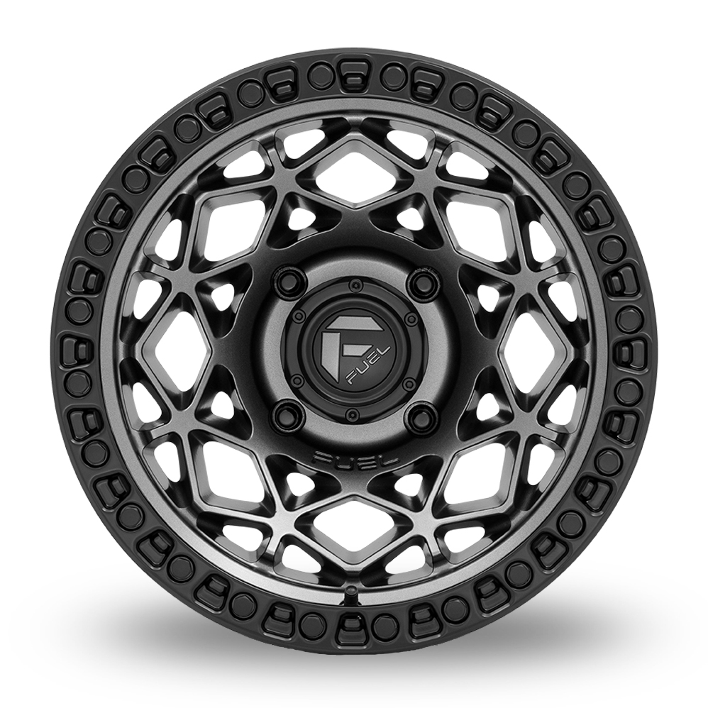 15" Fuel Off-Road D784 Unit UTV Gunmetal With Matt Black Ring Alloy Wheels