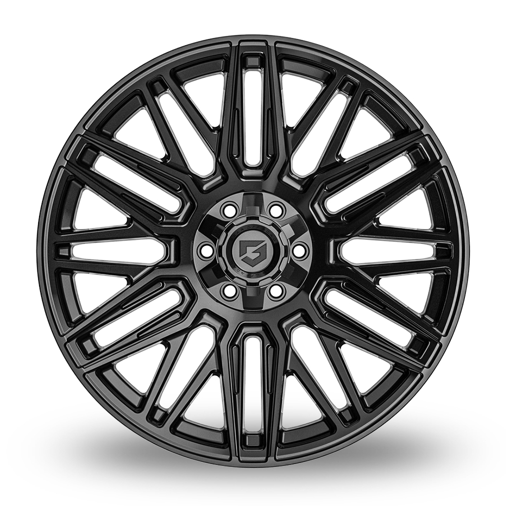 17" Fondmetal 770 Edge Gloss Black Alloy Wheels