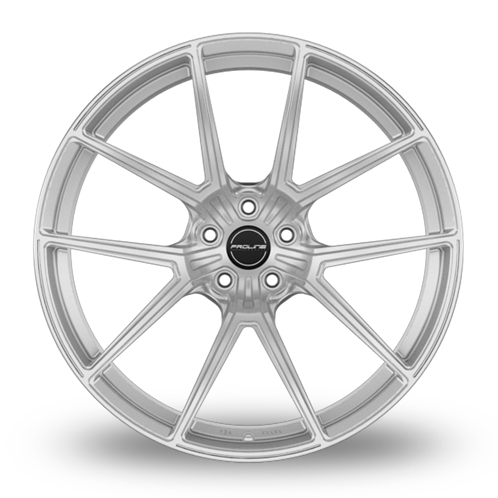 21" Proline PFR Forged Vanadium Silver Alloy Wheels