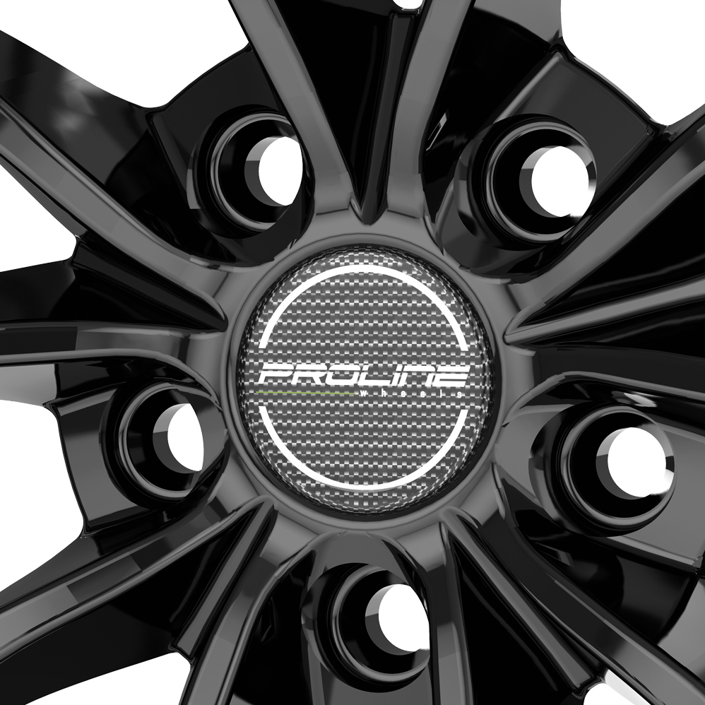 16" Proline ZX100 Gloss Black Alloy Wheels