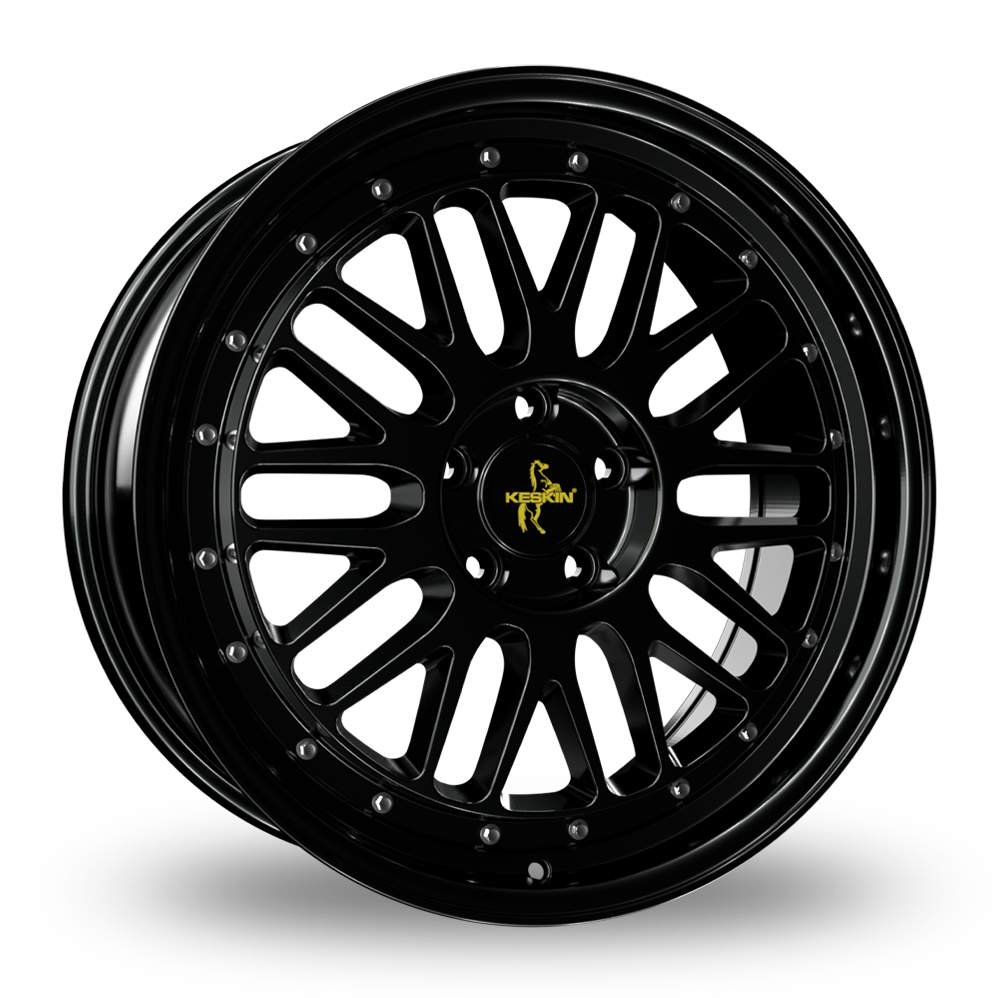 Keskin Tuning KT22 Matt Black Alloy Wheels