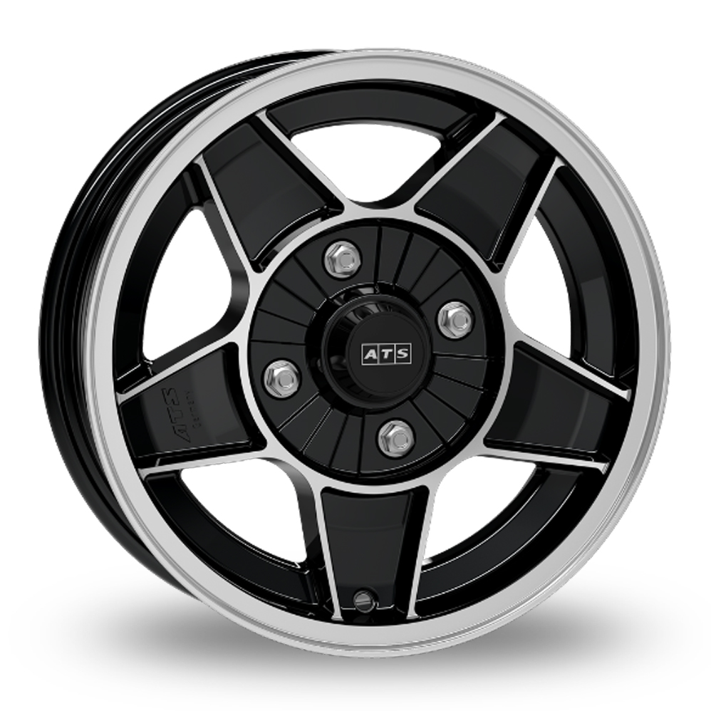 ATS Classic Gloss Black Polished Alloy Wheels