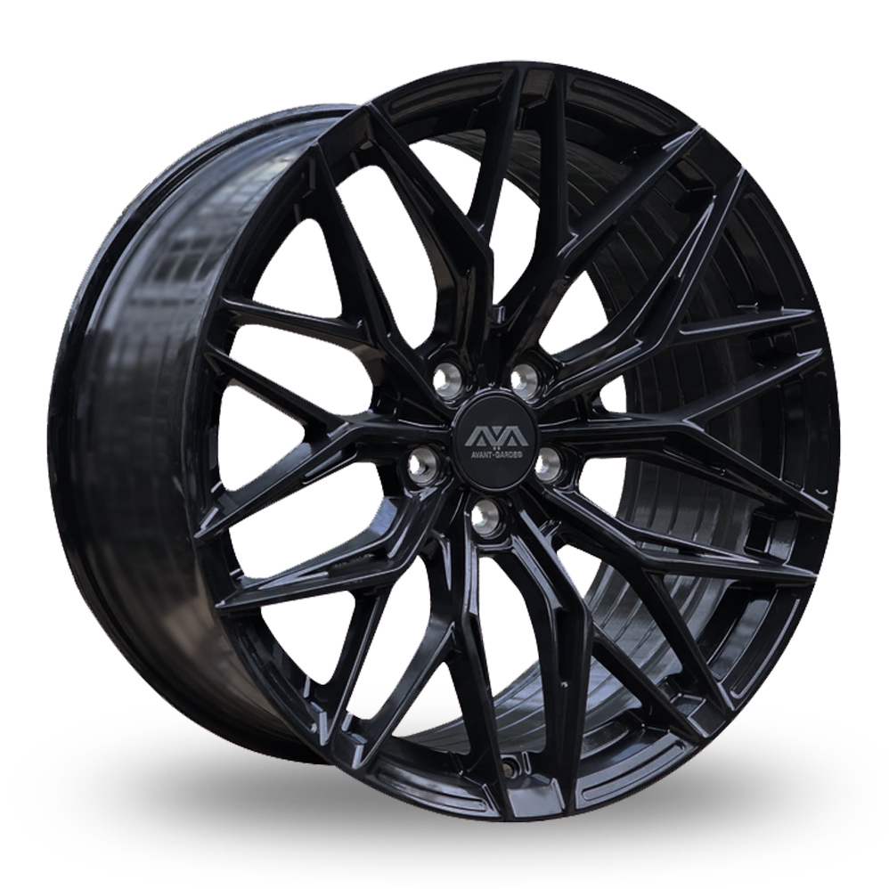 AVA HSF033 Black Alloy Wheels