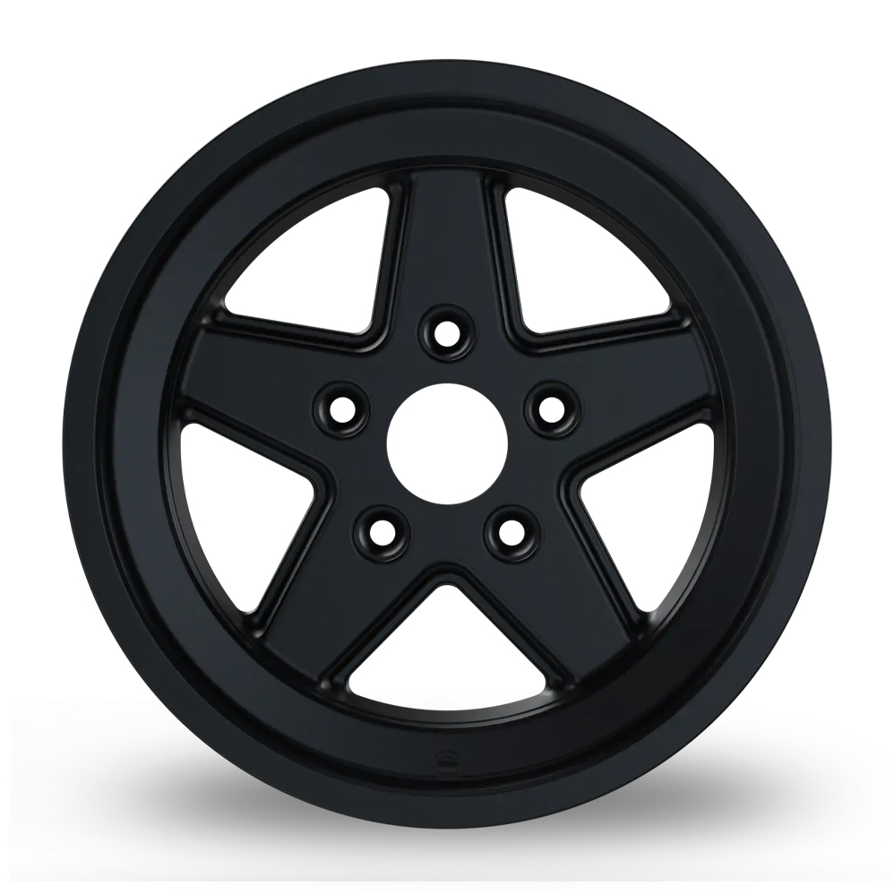 16" Fondmetal RSR16 Soft Matt Black Alloy Wheels