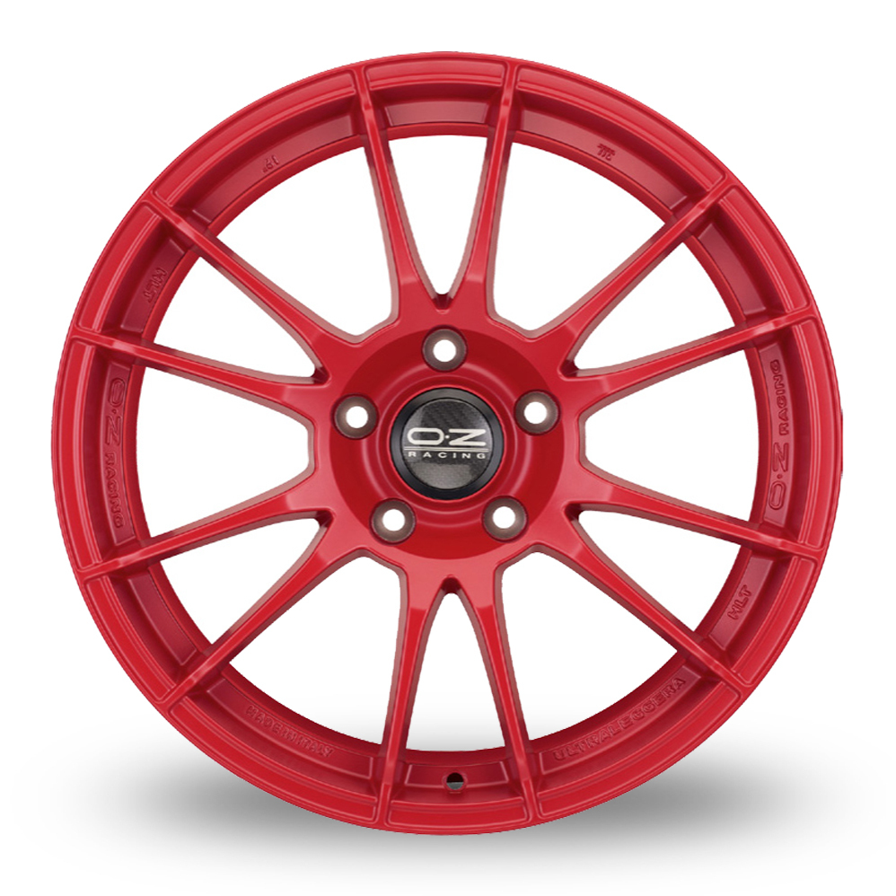 20" OZ Racing Ultraleggera HLT Red Alloy Wheels