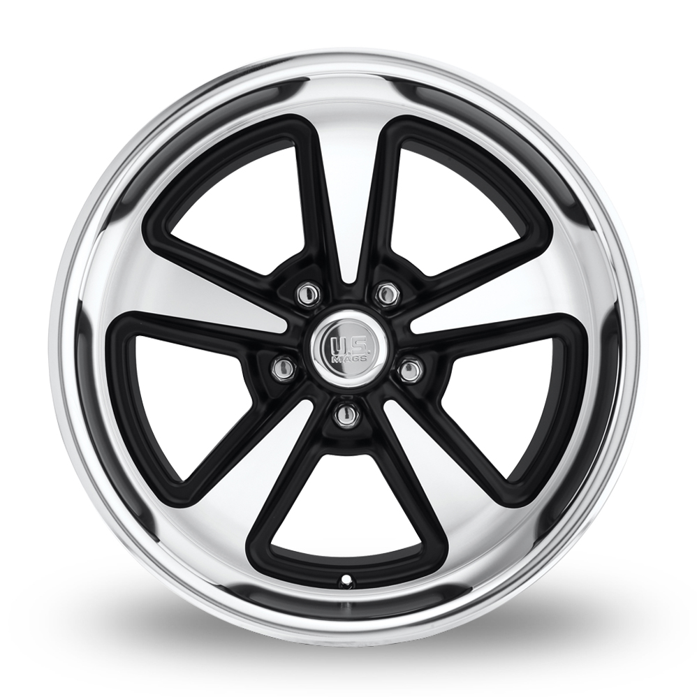 18" US Mags U109 Bandit Matt Black Machined Alloy Wheels