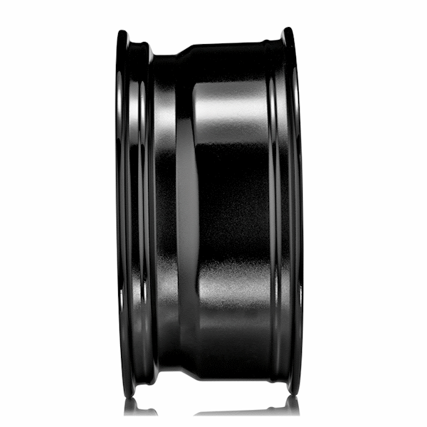 17" MSW (by OZ) 30 Gloss Black Polished Alloy Wheels