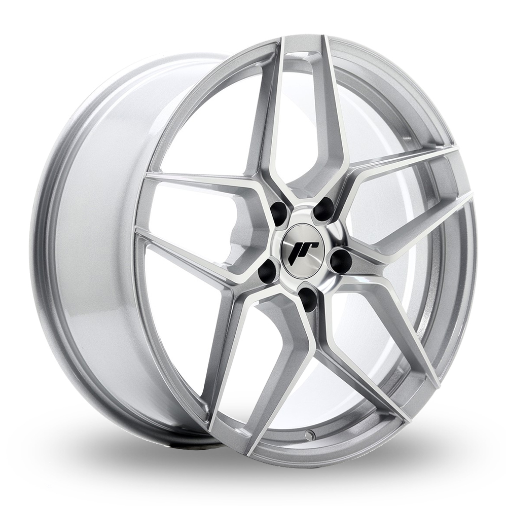 Japan Racing JR34 (8.5x19) Silver Machined Face Alloy Wheels