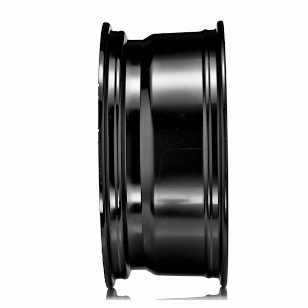 17" MSW (by OZ) 40 Gloss Black Polished Alloy Wheels