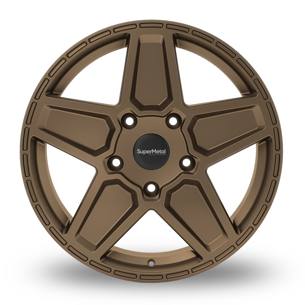 20" SuperMetal Rocket Ultra Matt Bronze Alloy Wheels