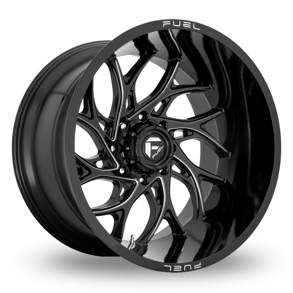 Fuel Off-Road D741 Runner (EU Warehouse) Gloss Black Milled Alloy Wheels