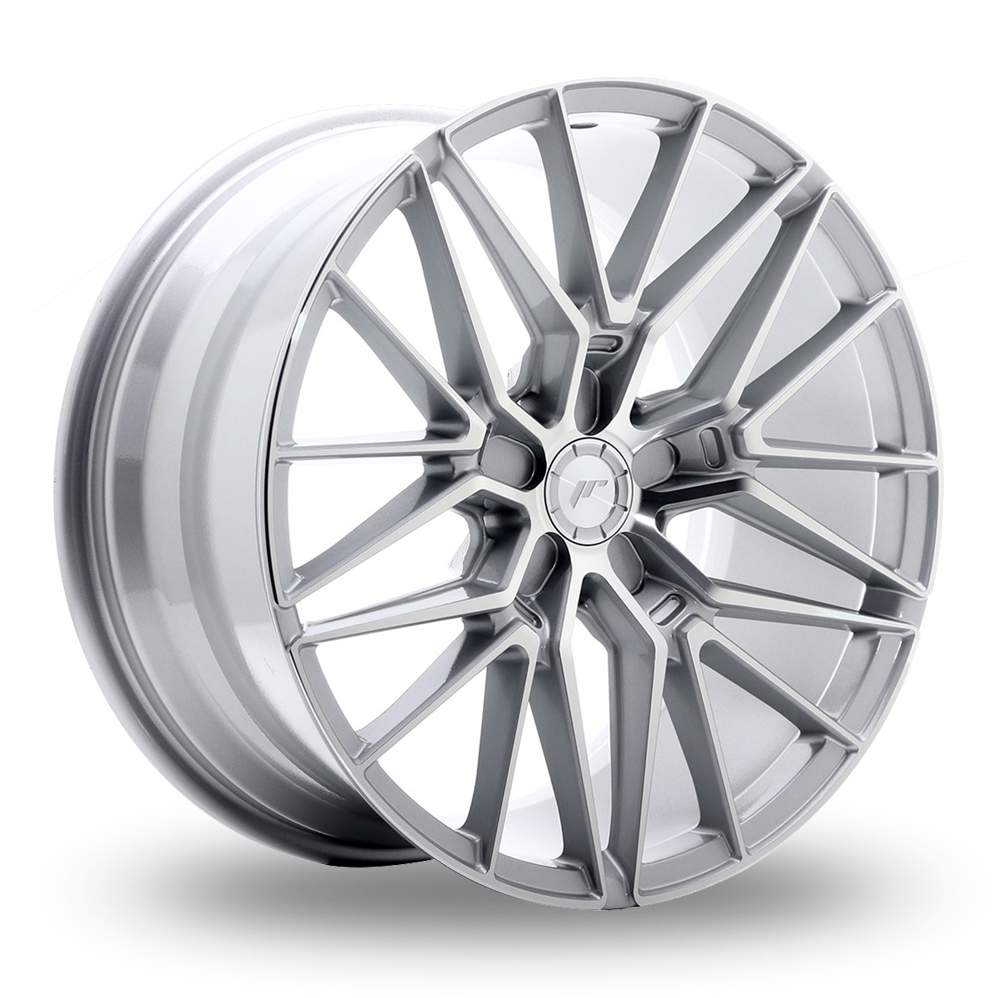 Japan Racing JR38 (8x19) (Custom Fitment) Silver Machined Face Alloy Wheels