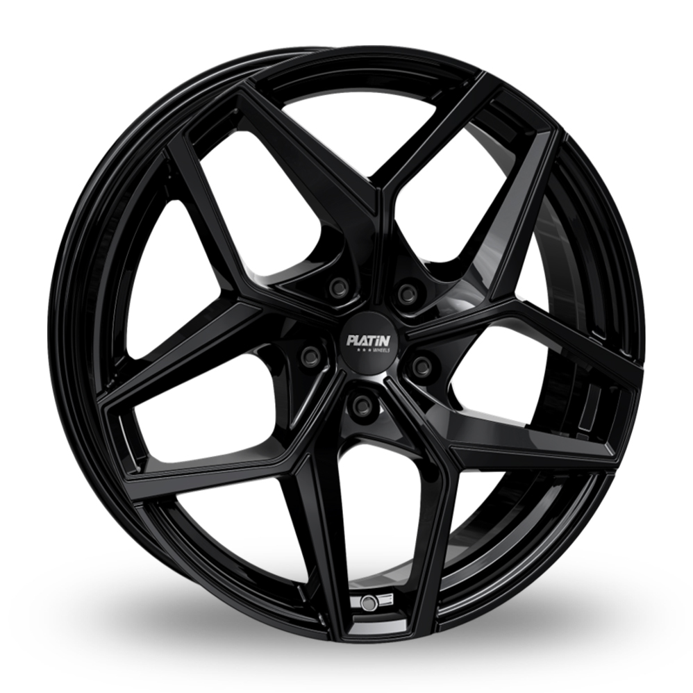 Platin P 128 Black Alloy Wheels