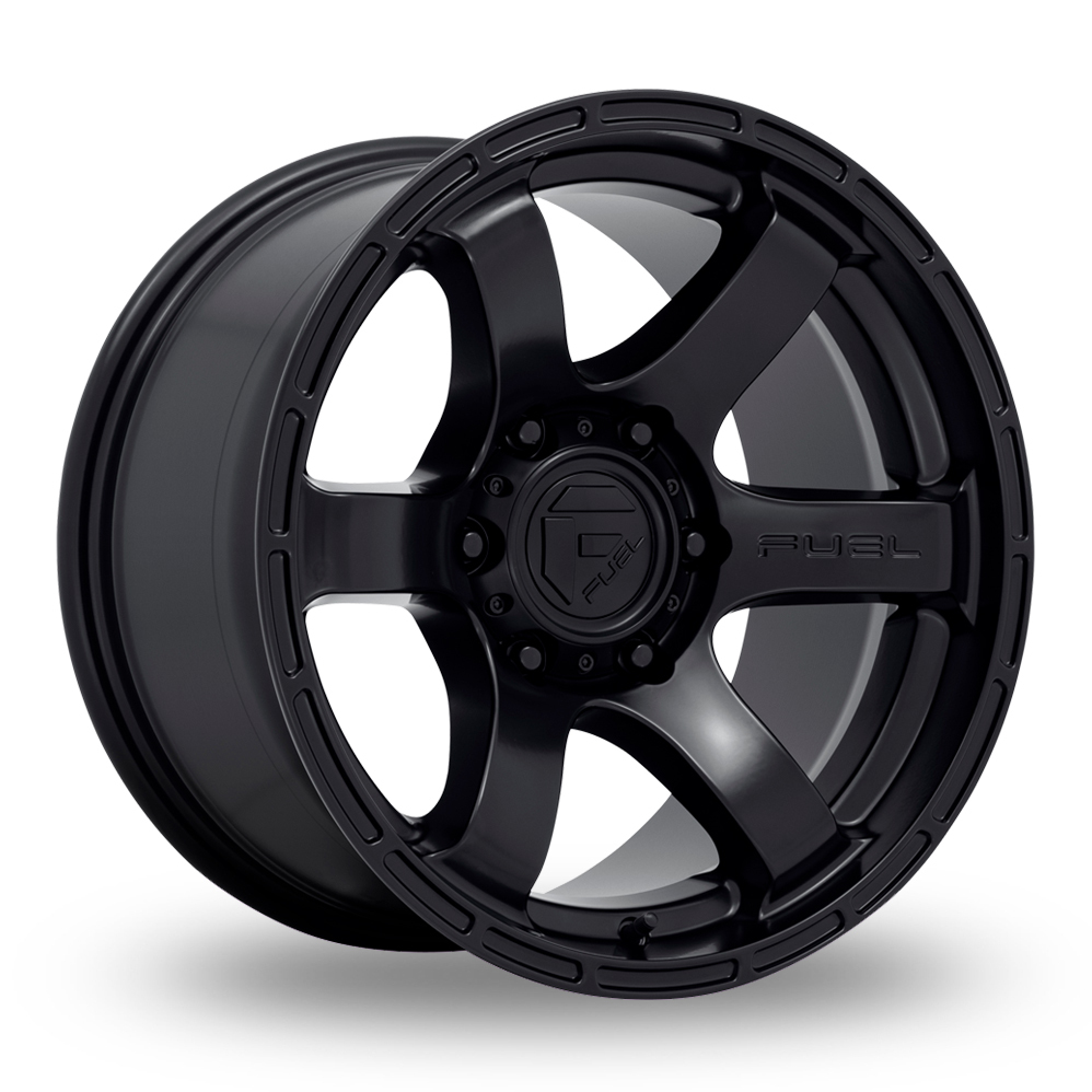 Fuel Off-Road D766 Rush (USA Warehouse) Satin Black Alloy Wheels