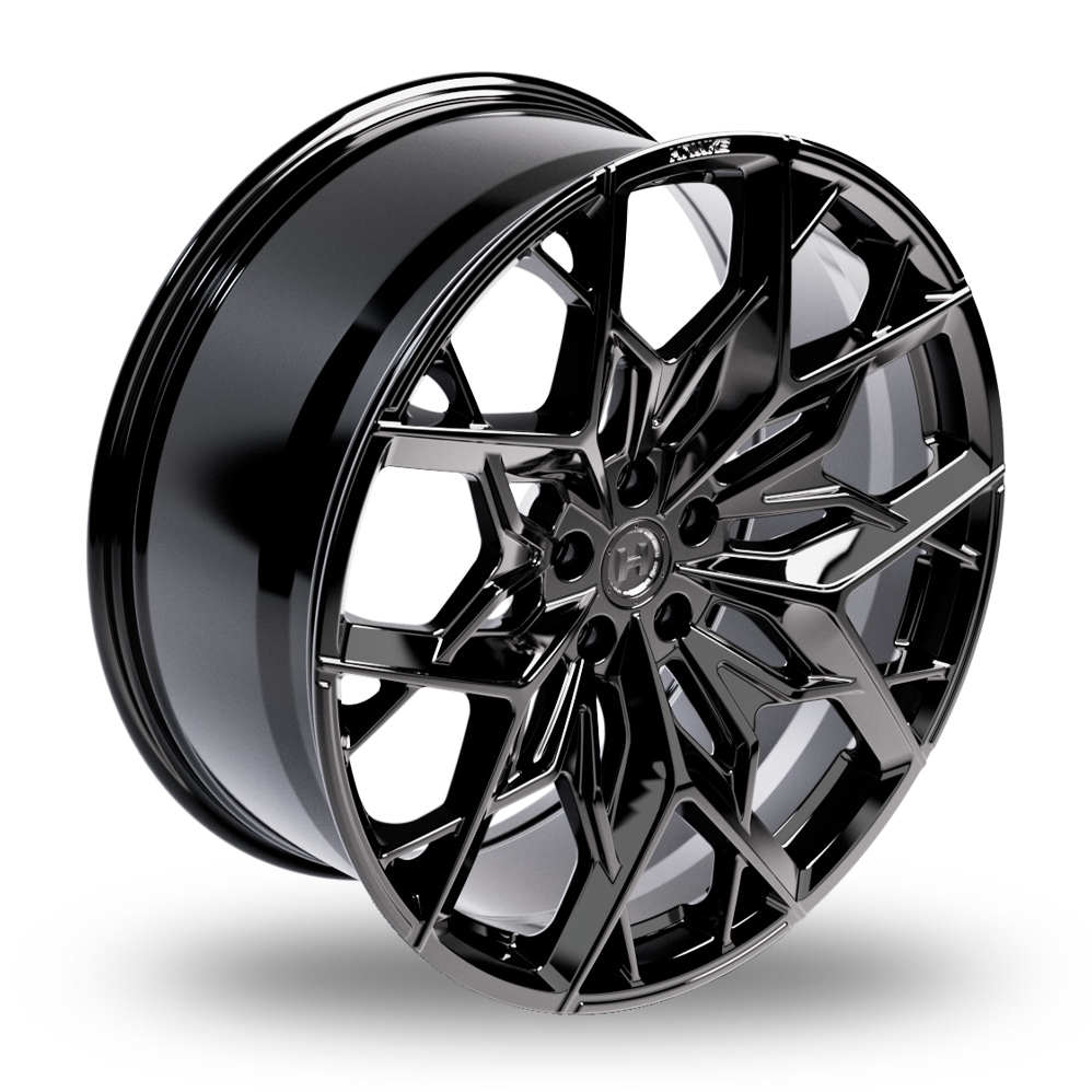 23" Hawke Vortex Elite Gloss Black Alloy Wheels
