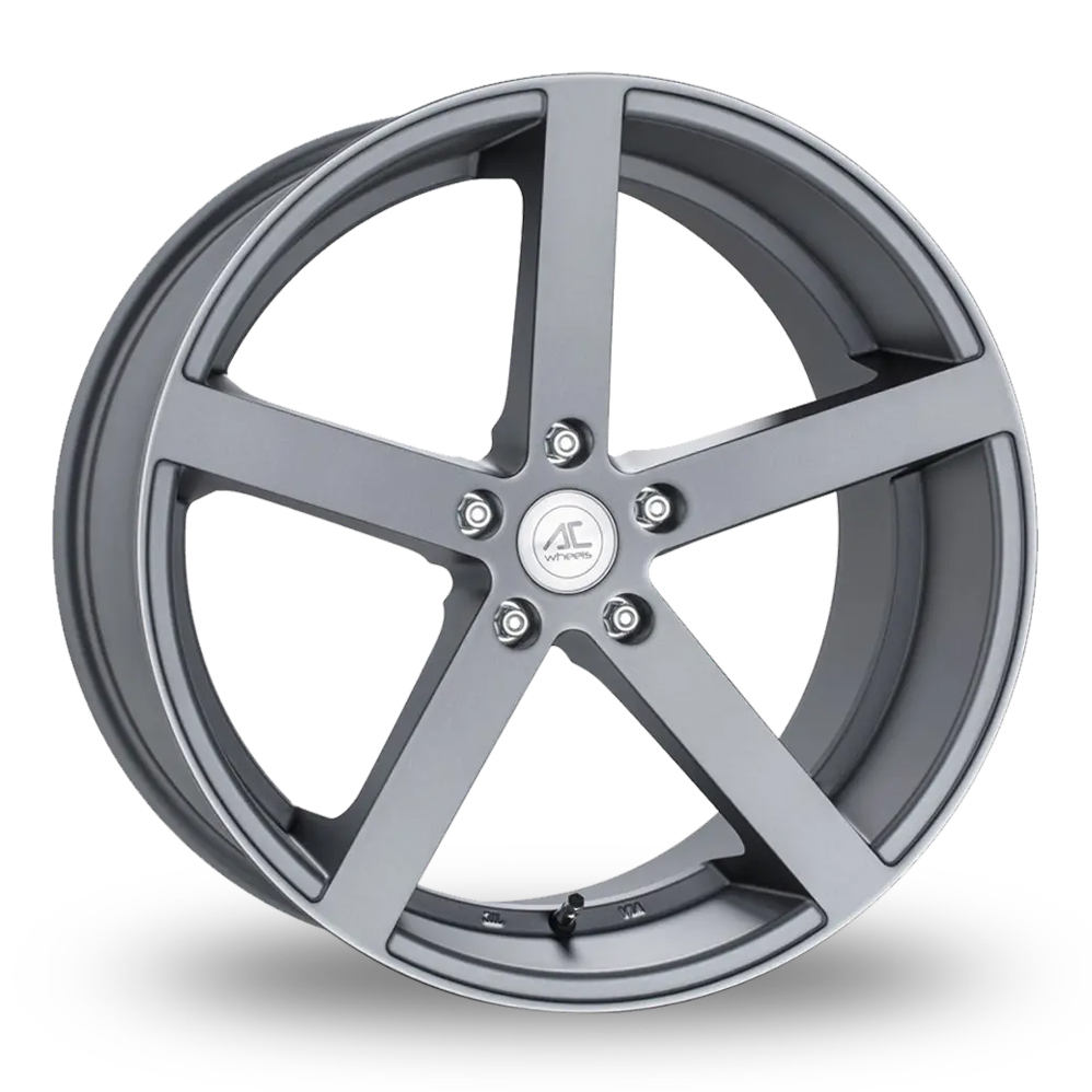 AC Wheels Star 5 Matt Grey Alloy Wheels