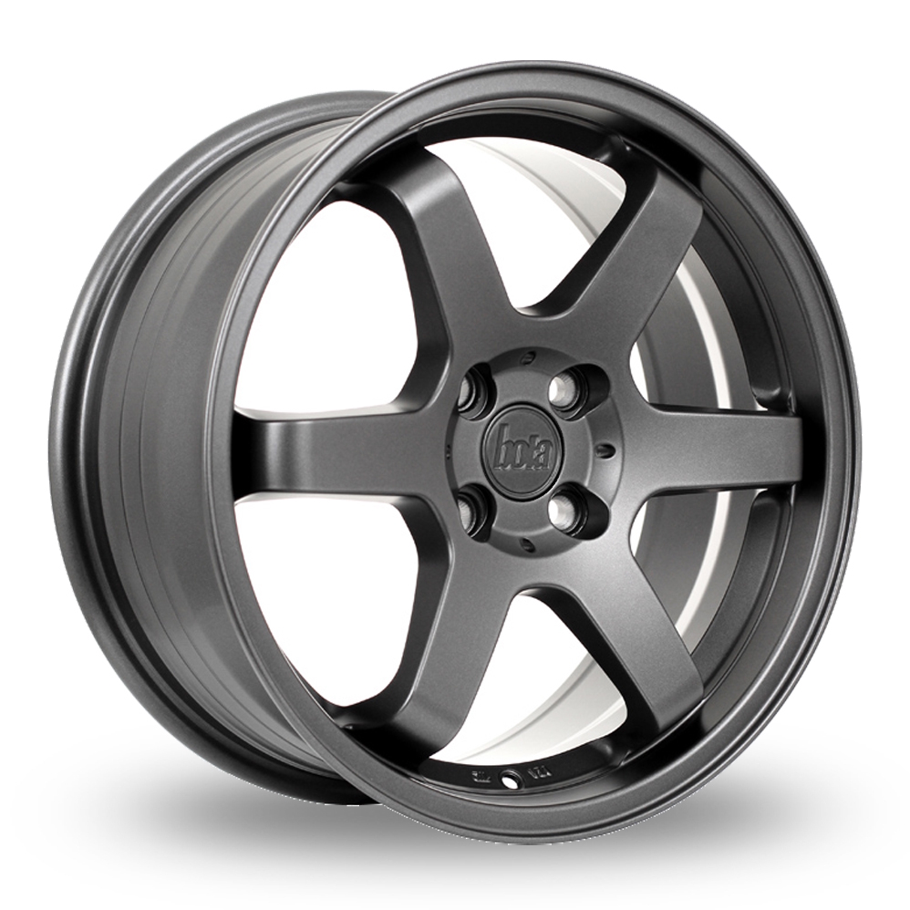 Bola B1 Matt Gunmetal Alloy Wheels