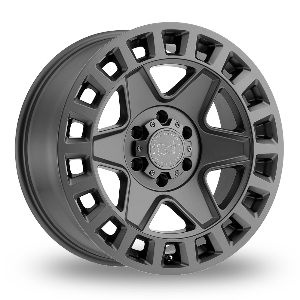 Black Rhino York (USA Warehouse) Matt Gunmetal Alloy Wheels
