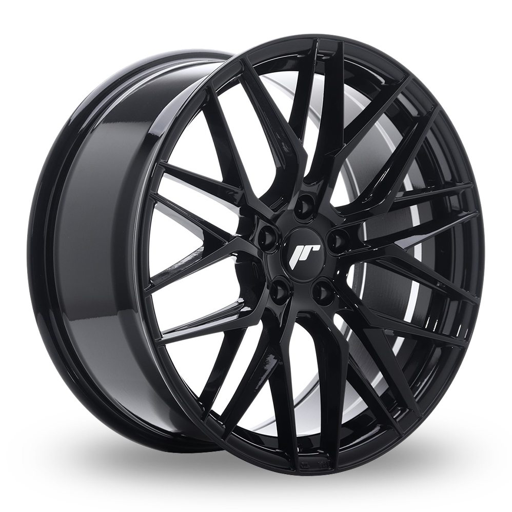 Japan Racing JR28 (8.5x18) Gloss Black Alloy Wheels