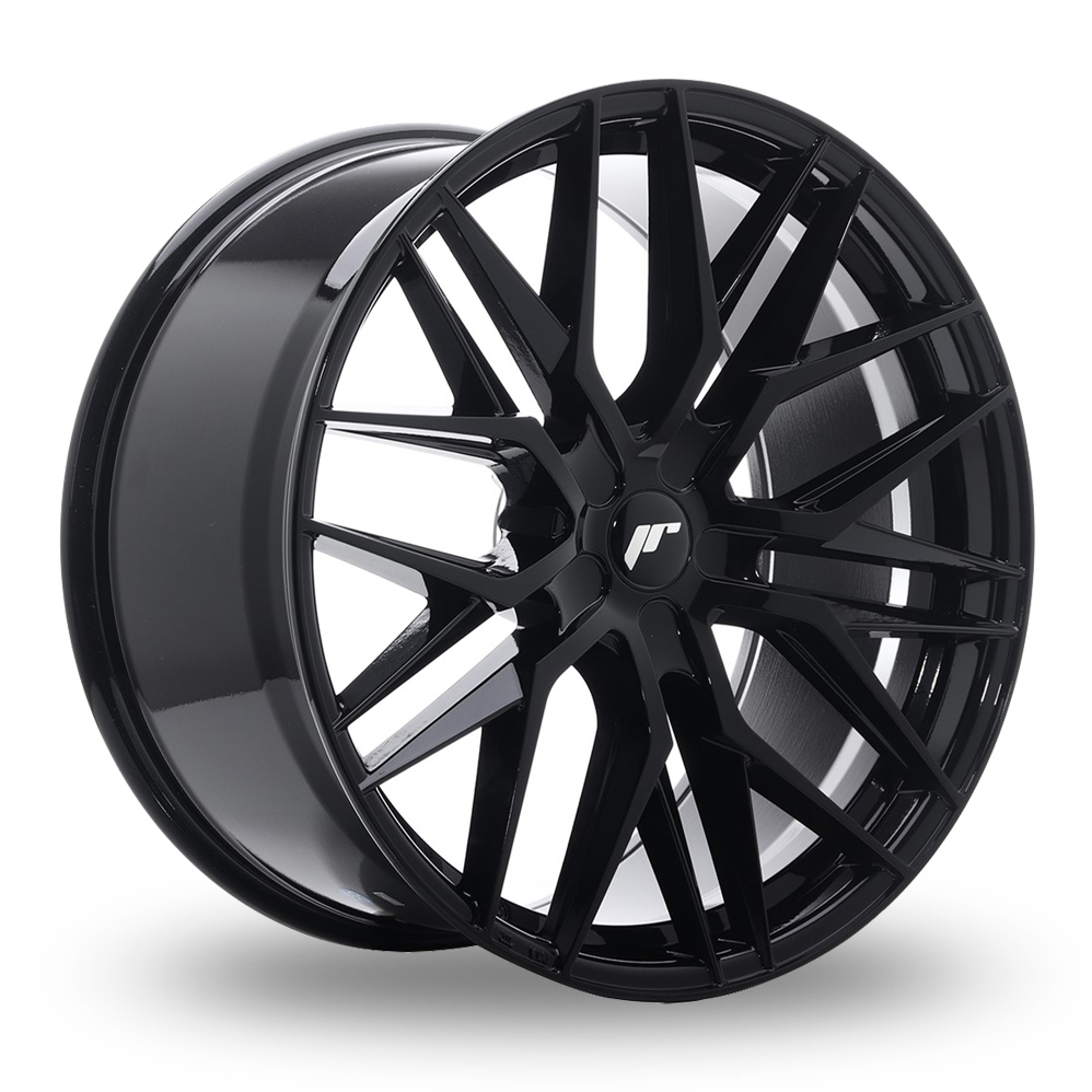 22 Inch Japan Racing JR28 (10.5x22) (Custom Fitment) Gloss Black Alloy Wheels