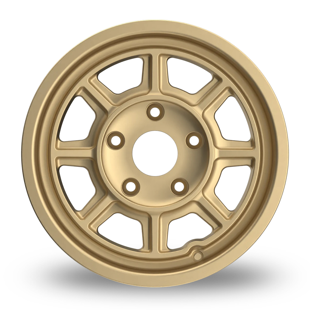 15" Fondmetal PAG15 Matt Gold Alloy Wheels