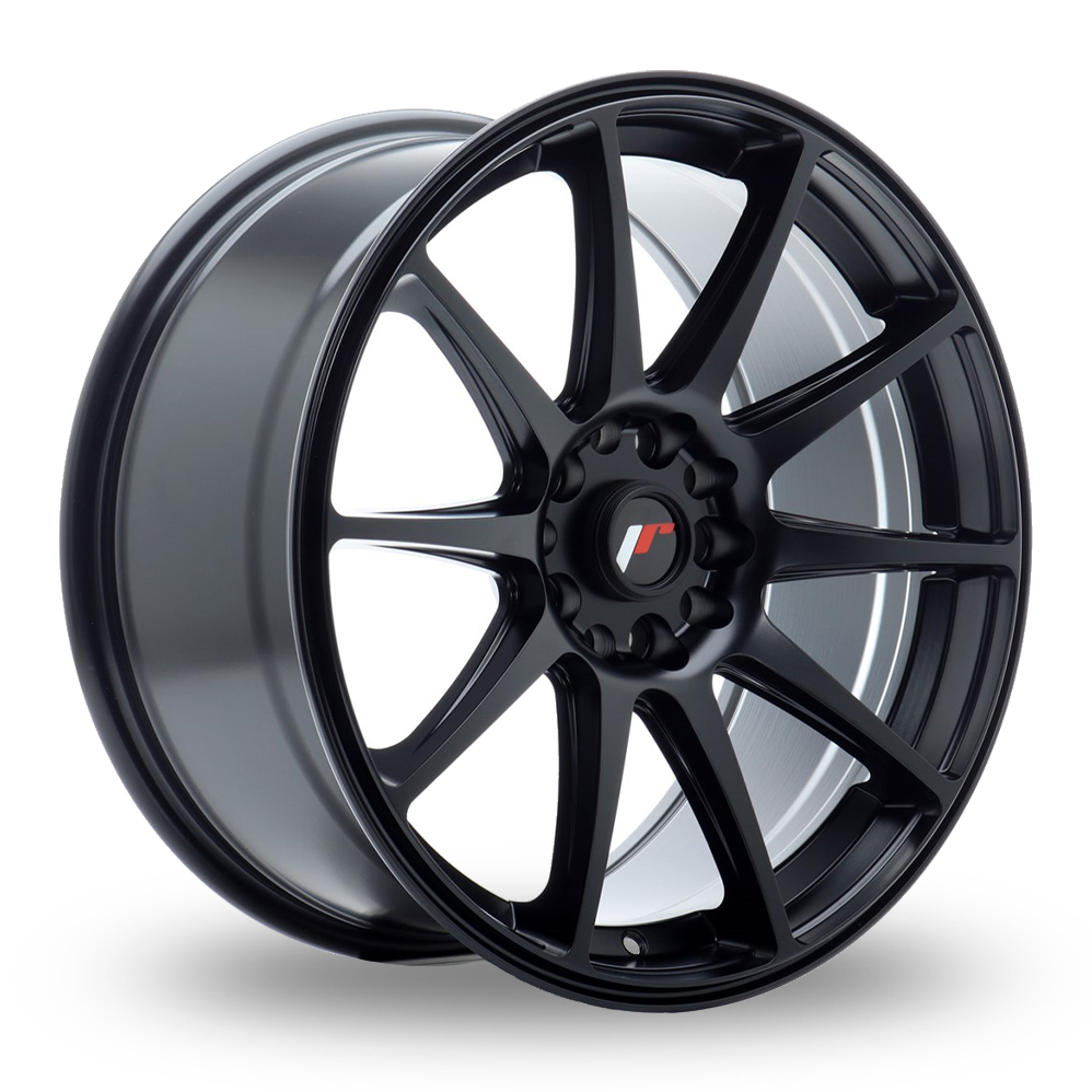 Japan Racing JR11 (8.5x18) Matt Black Alloy Wheels