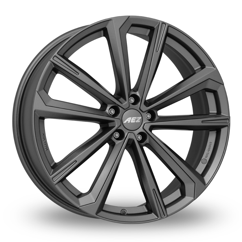 18 Inch AEZ Aruba Matt Graphite Alloy Wheels