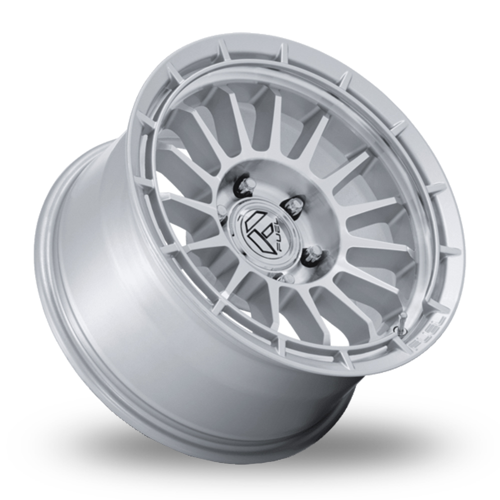 17" Fuel Off-Road FC905 Ascend (USA Warehouse) Gloss Silver Machined Alloy Wheels