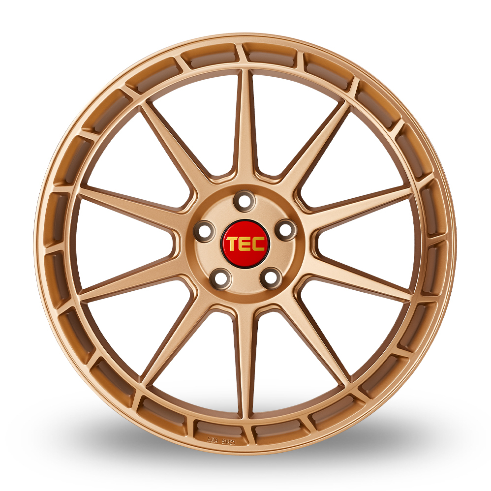 18" TEC Speedwheels GT8 (Special Offer) Rose Gold Alloy Wheels