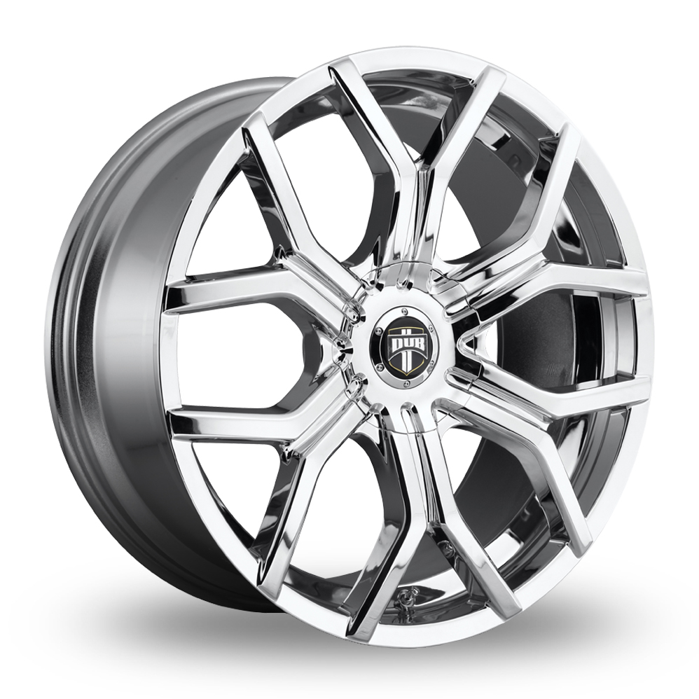 DUB S207 Royalty (USA Warehouse) Chrome Plated Alloy Wheels