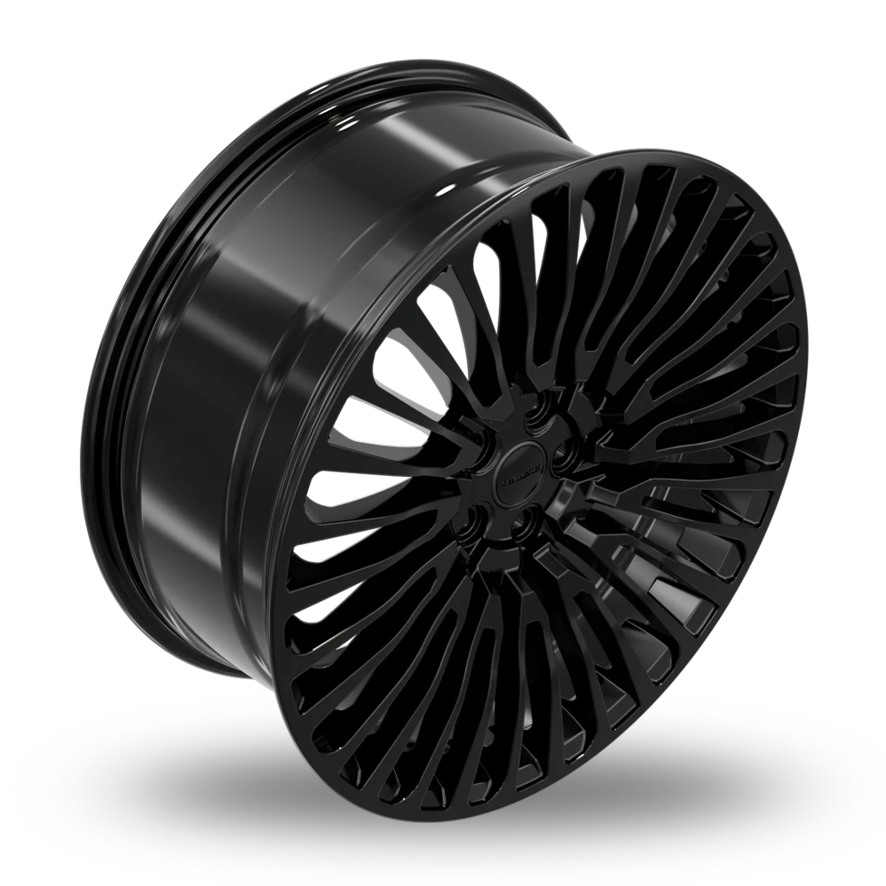 22" Hawke Sentry Black Alloy Wheels