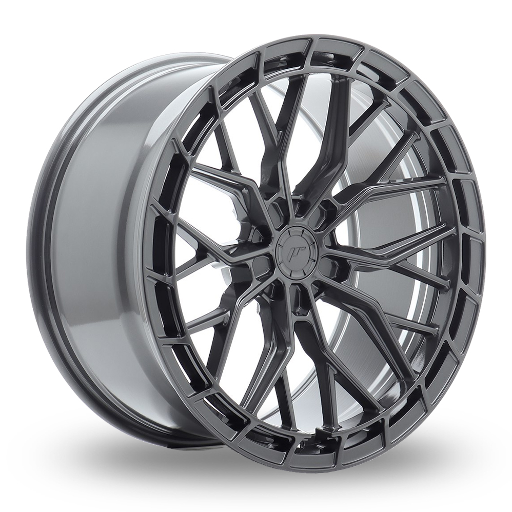 Japan Racing JR48 (8x18) (Custom Fitment) Hyper Grey Alloy Wheels