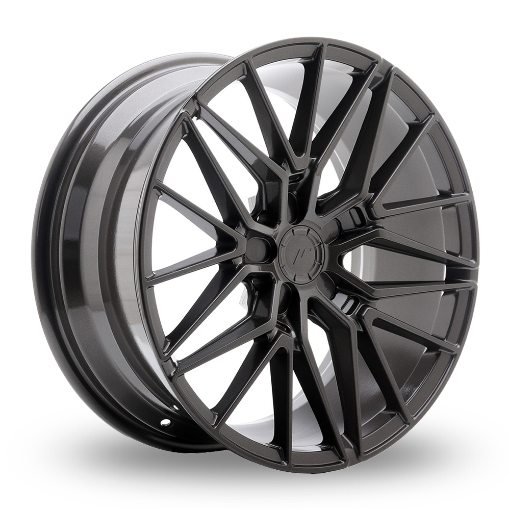 Japan Racing JR38 (8x18) (Custom Fitment) Hyper Grey Alloy Wheels