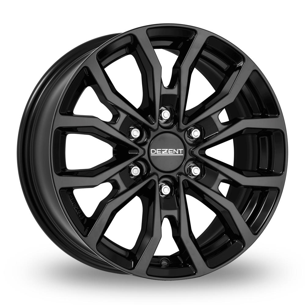Dezent KC Gloss Black Alloy Wheels