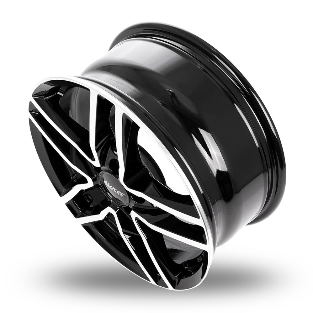 17" Alutec Ikenu Gloss Black Polished Alloy Wheels