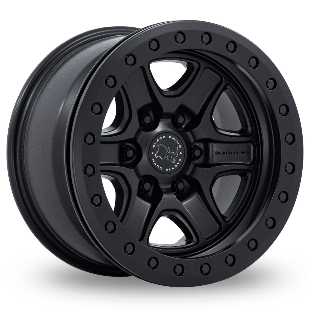 Black Rhino BR200 Echo Trail Lock Beadlock (USA Warehouse) Matt Black Alloy Wheels