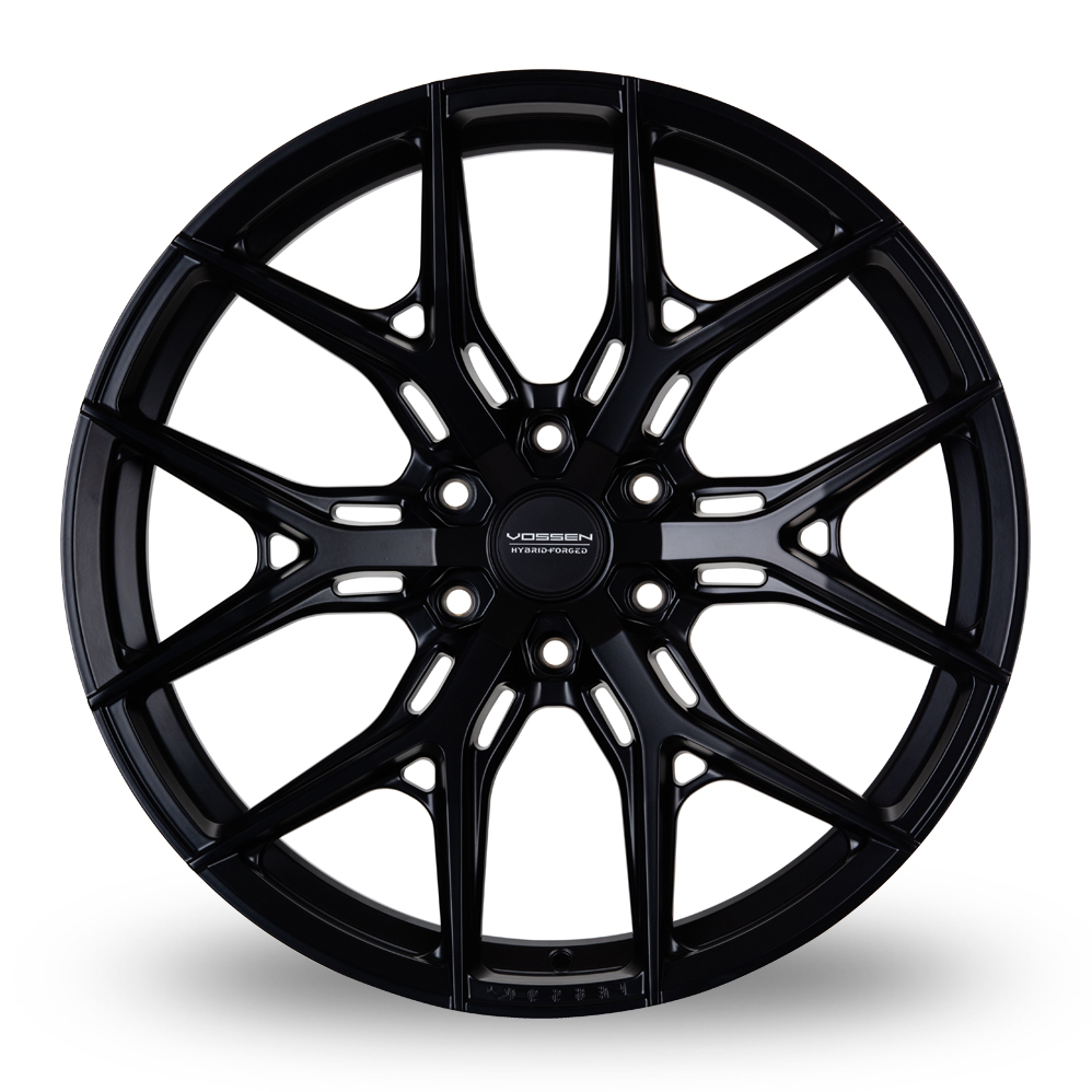 17" Vossen HF6-4 (8.5x17) (Mid Concave) Satin Black Alloy Wheels