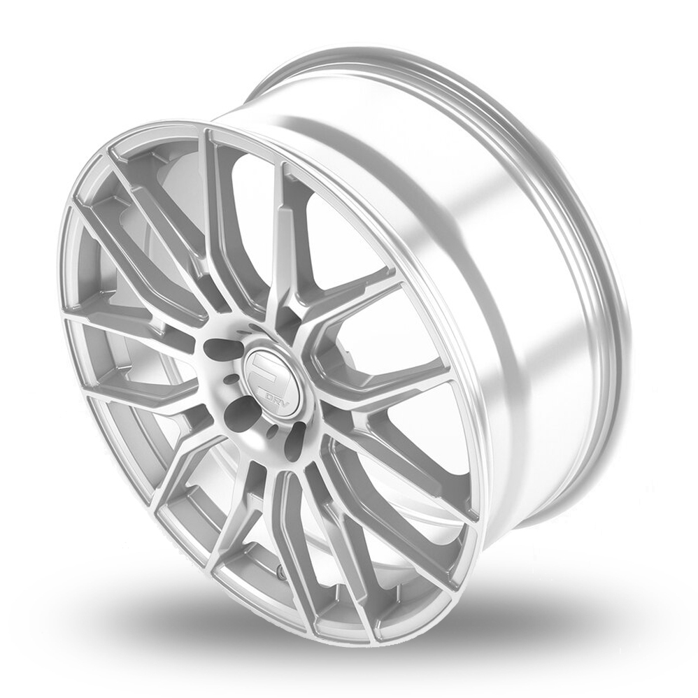 20" 2DRV WH42 Silver Alloy Wheels