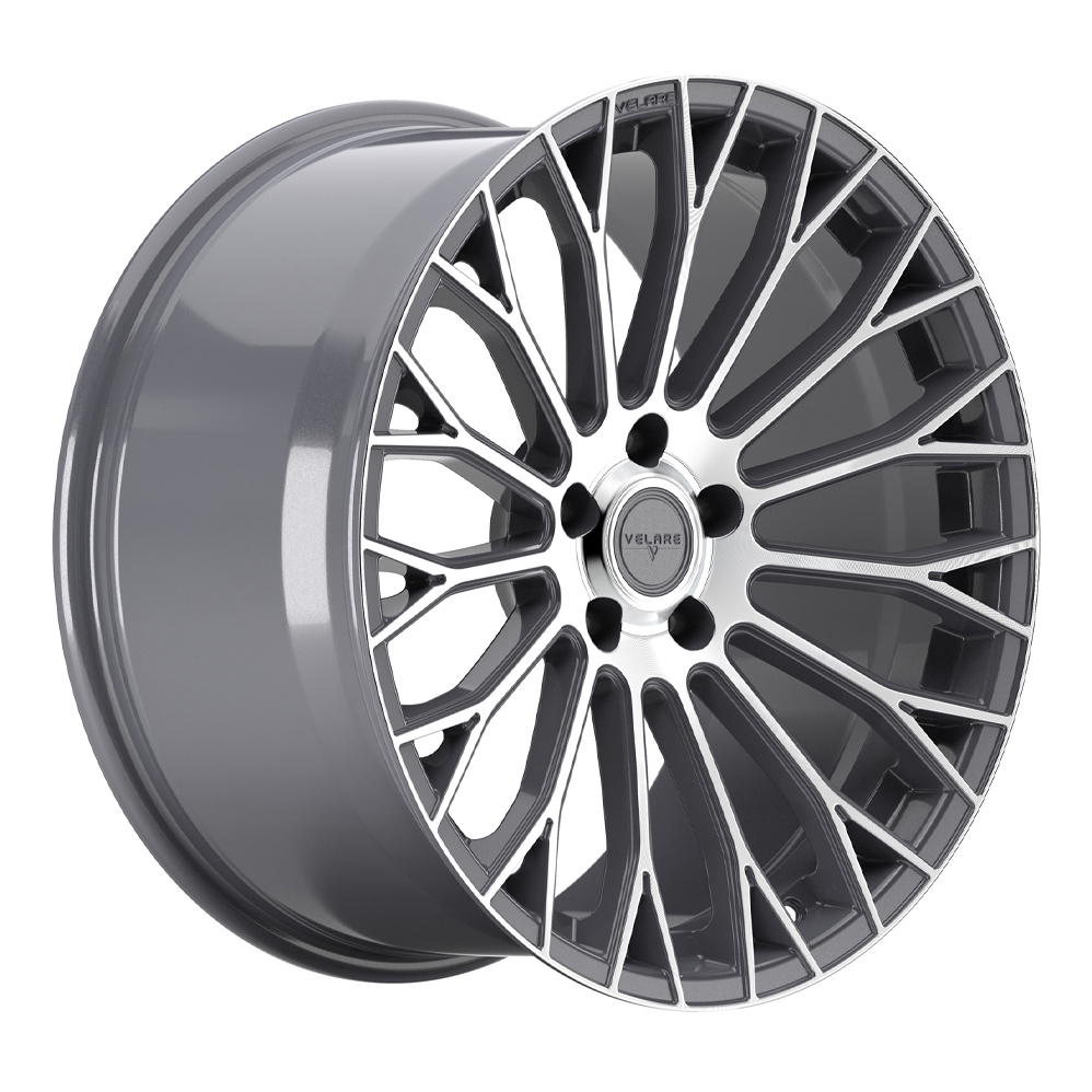 20" Velare VLR12 Platinum Grey Polsihed Alloy Wheels