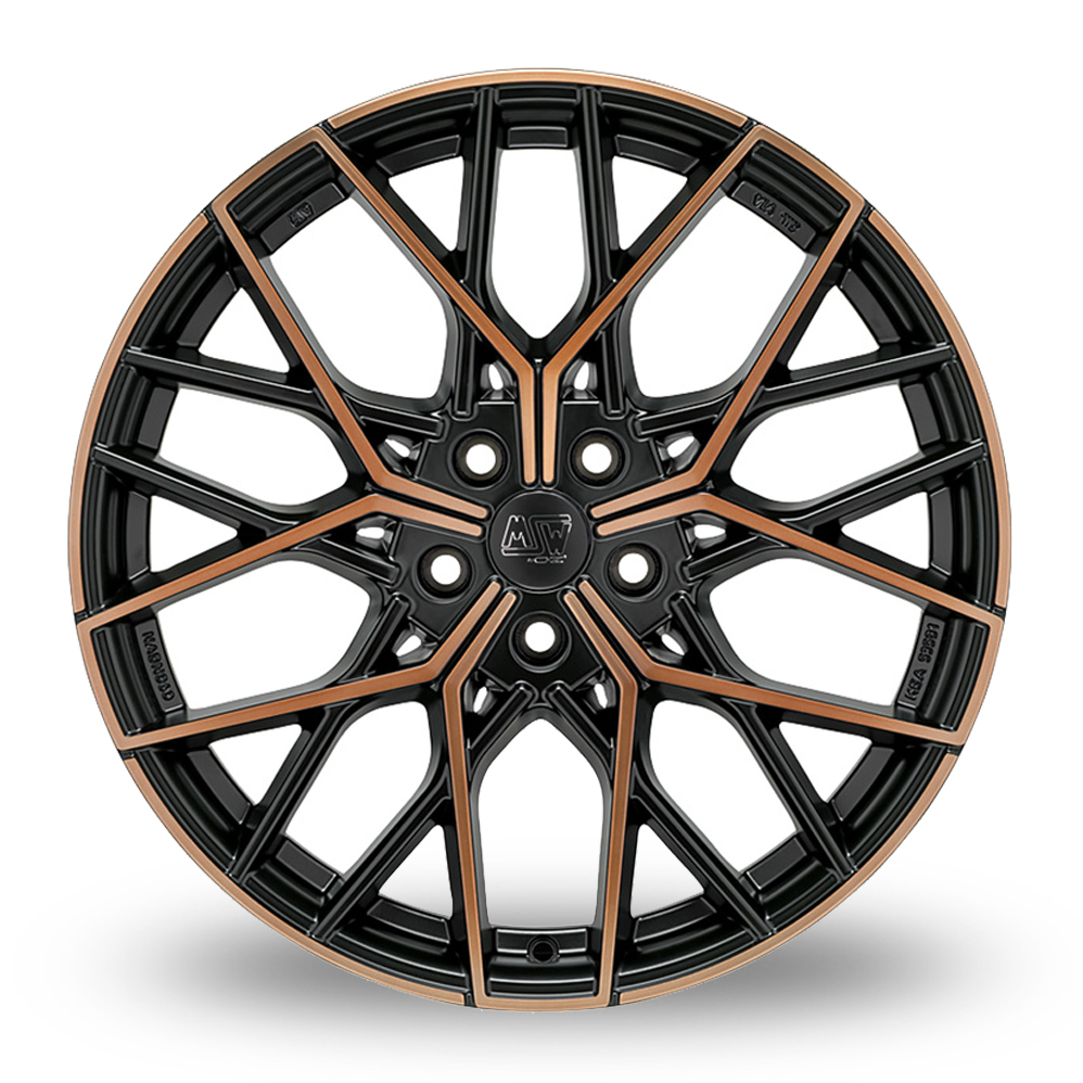 20" MSW (by OZ) 74 Matt Black Copper Alloy Wheels