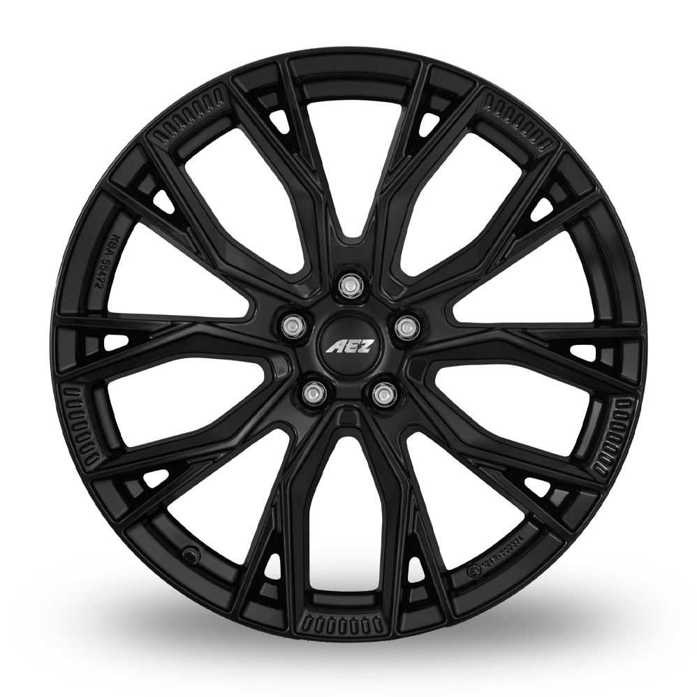 20" AEZ Toronto Black Black Alloy Wheels